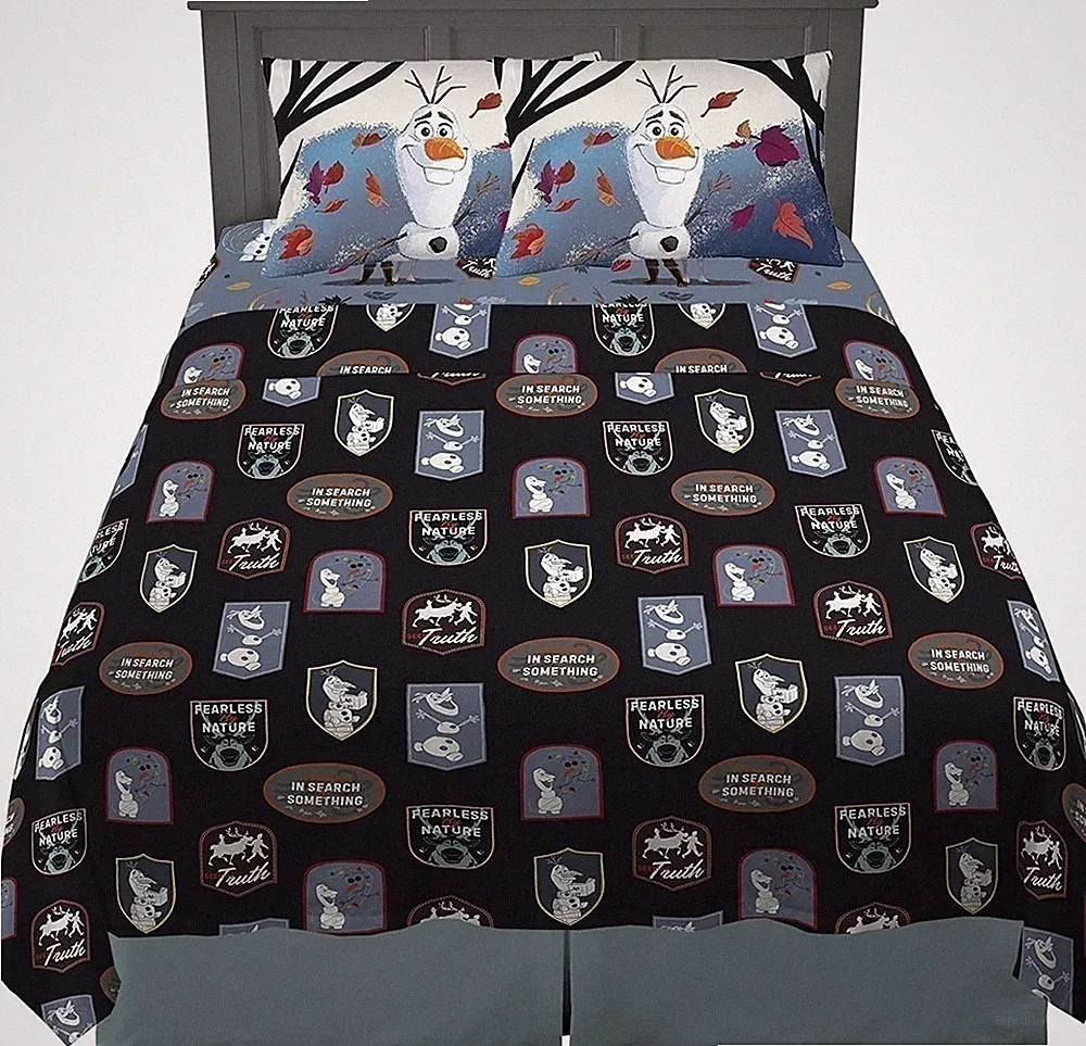 Franco Kids Bedding Super Soft Sheet Set, 4 Piece Full Size, Disney Frozen 2 Ola