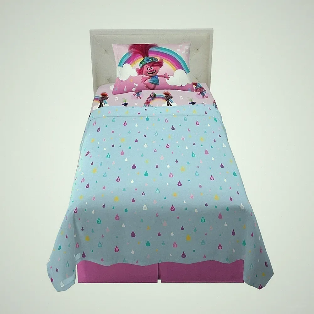 Franco Kids Bedding Trolls World Tour Twin Sheet Set