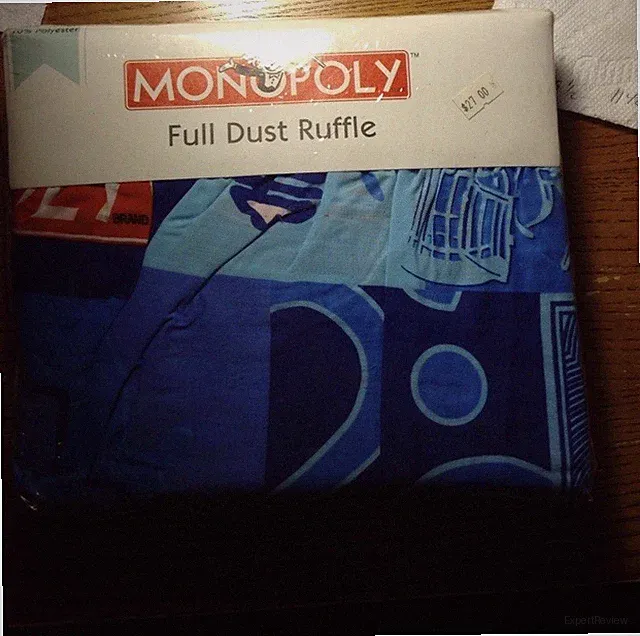 Monopoly Dust Ruffle Full Size By Jay Franco NIP